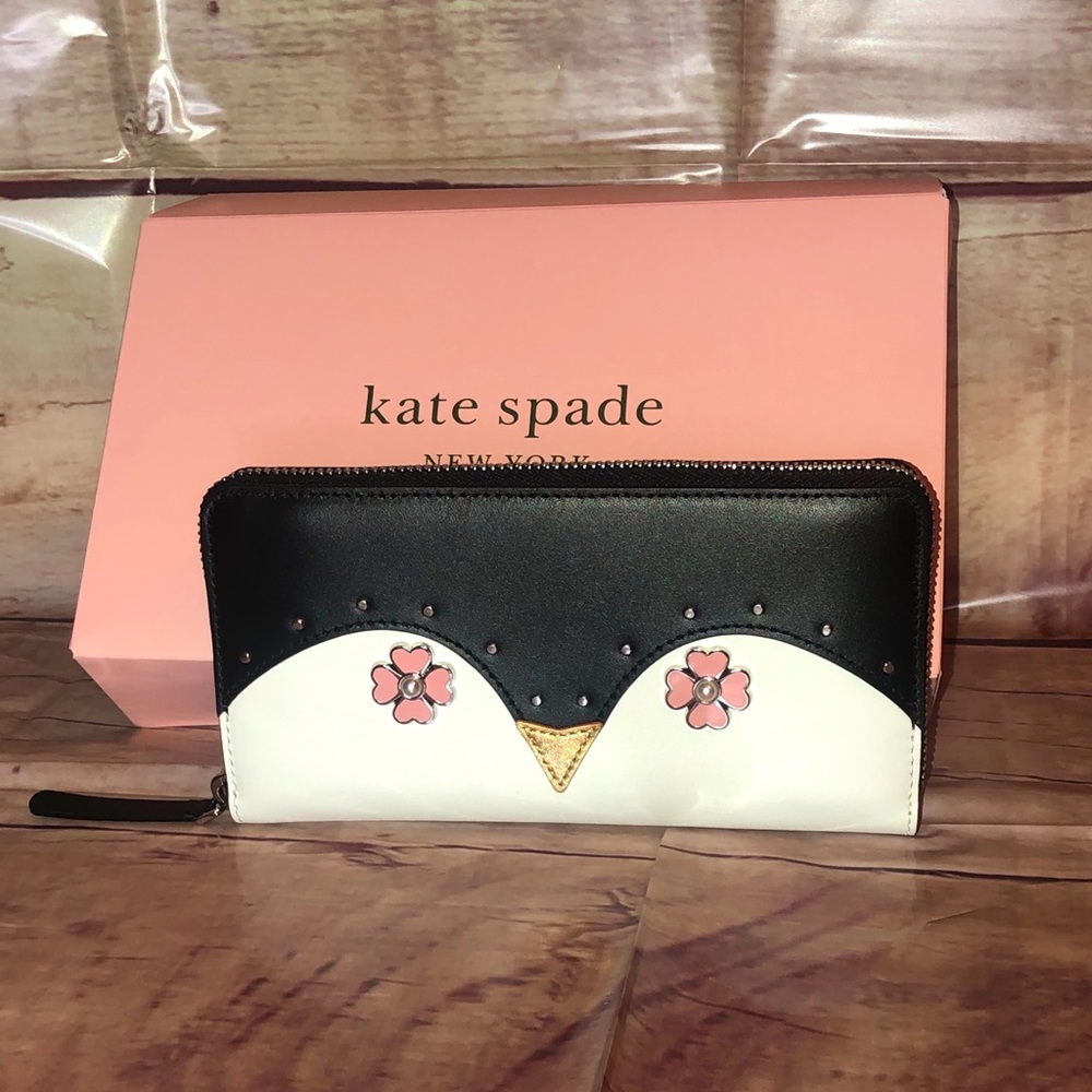 Kate Spade Continental Penguin Wallet